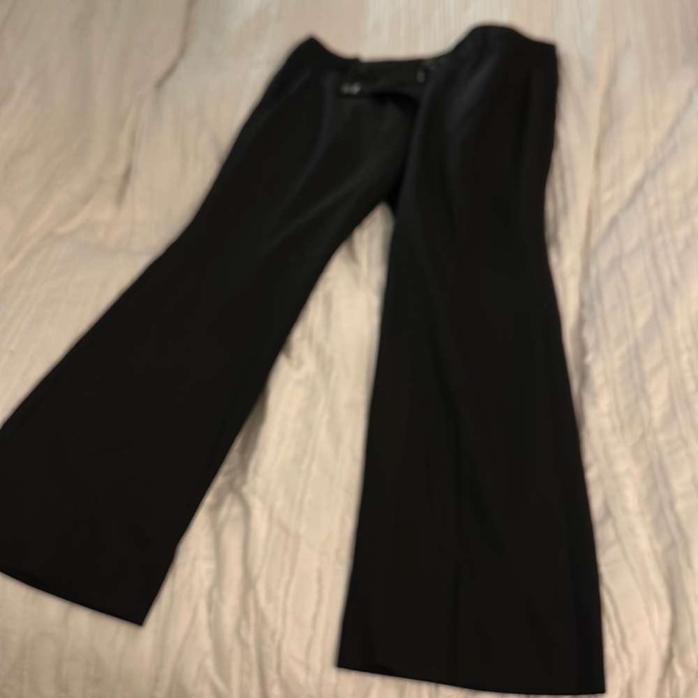 Talbots Black Straight leg trouser 12 WP